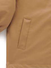 Purebaby Brown Waterproof Zip Up Jacket - Image 3 of 4