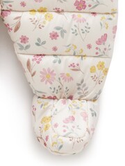 Purebaby Nude Water Resistent Padded Zip Up Pramsuit - Image 4 of 4