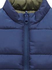 Purebaby Green Water Resistent Reversible Gilet - Image 4 of 5