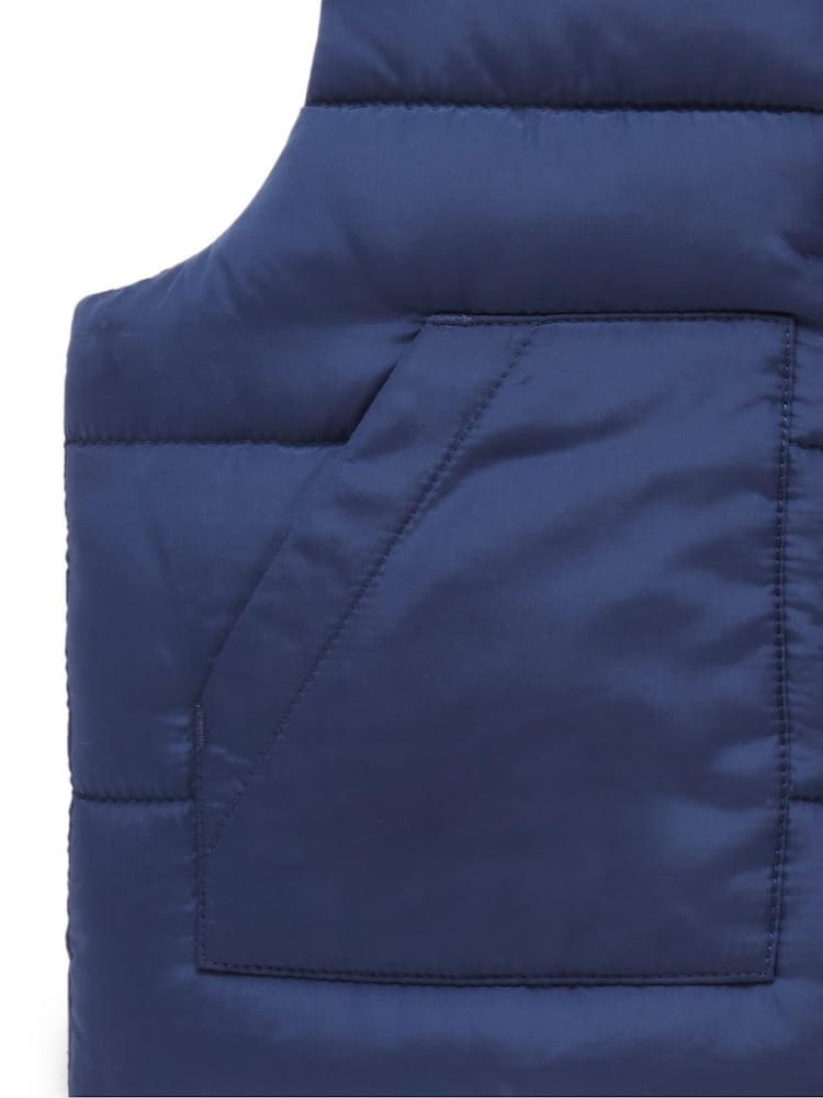 Purebaby Green Water Resistent Reversible Gilet - Image 5 of 5
