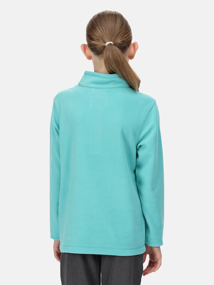 Regatta Turquoise Blue Hot Shot II Half Zip Fleece - Image 2 of 7 Regatta Turquoise Blue Hot Shot II Half Zip Fleece - Image 2 of 7