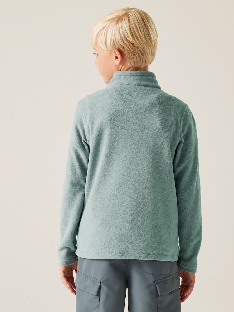 Regatta Green Hot Shot II Half Zip Fleece - Image 2 of 7 Regatta Green Hot Shot II Half Zip Fleece - Image 2 of 7
