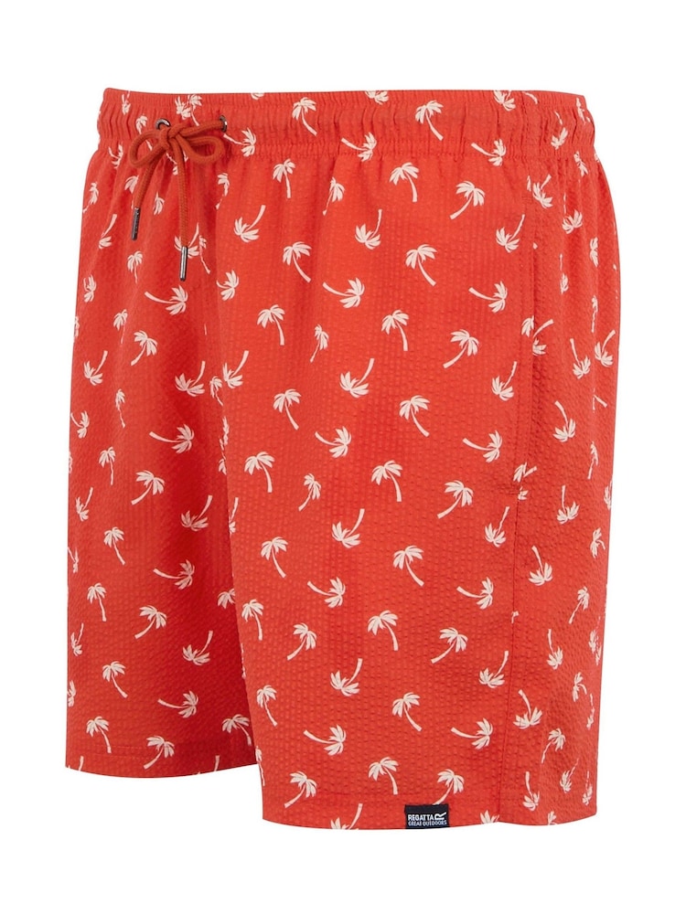 Regatta Red Mens Loras Swim Shorts - Image 7 of 7 Regatta Red Mens Loras Swim Shorts - Image 7 of 7