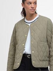 Barbour® Green Monroe Jacket - Image 3 of 5
