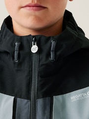siva - Regatta Kids Highton VI Nepremočljiva jakna; suknjič - Slika 5 iz 6
