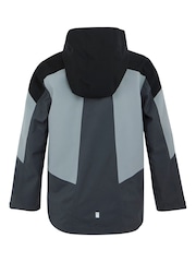 Regatta Grey Kids Highton VI Waterproof Jacket - Image 8 of 9