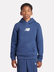 New Balance Blue Boys Sneaker Poster Hoodie - Image 1 of 10