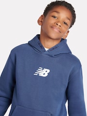 New Balance Blue Boys Sneaker Poster Hoodie - Image 4 of 10