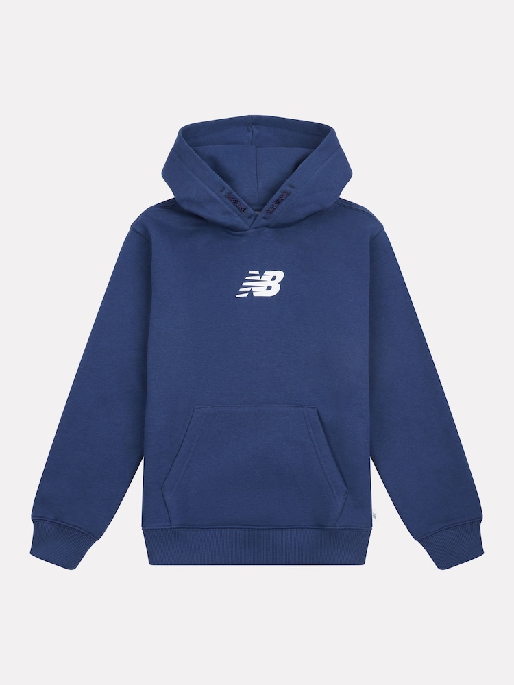 New Balance Blue Boys Sneaker Poster Hoodie - Image 7 of 10