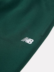 New Balance Dark Green Small Boys Brush Back Logo Joggers - Image 12 of 12