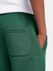 New Balance Dark Green Small Boys Brush Back Logo Joggers - Image 8 of 12