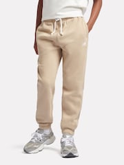New Balance Orange Small Boys Brush Back Logo Joggers - Image 1 of 8