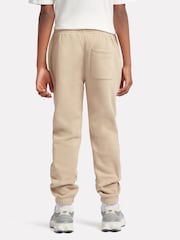 New Balance Orange Small Boys Brush Back Logo Joggers - Image 3 of 8