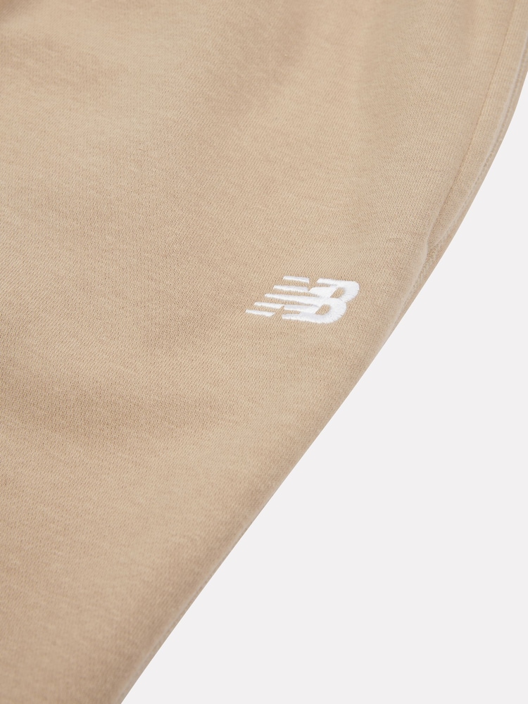 New Balance Orange Small Boys Brush Back Logo Joggers - Image 8 of 8