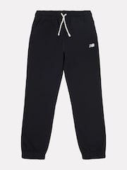 Zwart - New Balance Boys 100% Cotton French Terry Small Logo Joggers - Image 6 of 8