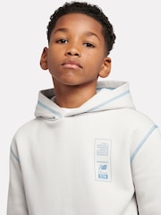 New Balance Grey Boys 574 Diagram Hoodie - Image 4 of 10