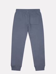 New Balance Blue Boys Brush Back Stacked Logo Joggers - Image 2 of 3