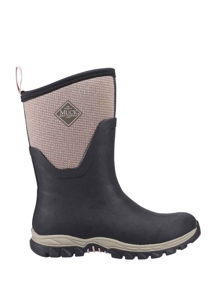 Muck Boots Arctic Sport II Mid Black Wellingtons - Image 1 of 4