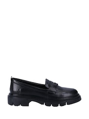 Hush Puppies Reece Black Patent Loafers - Image 1 of 4