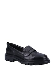 Hush Puppies Reece Black Patent Loafers - Image 2 of 4