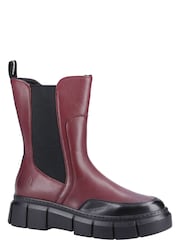 Hush Puppies Fleur Ankle Brown Boots - Image 1 of 4