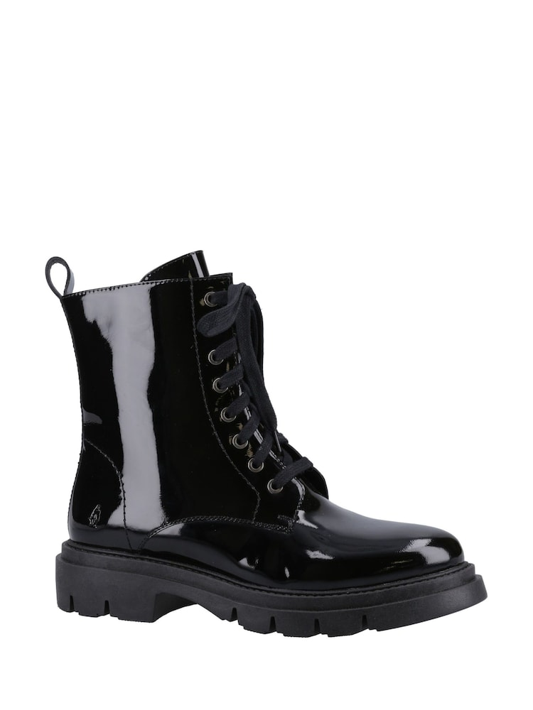 Hush Puppies Rhea Ankle Black Boots - Image 1 of 4