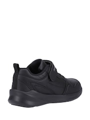 Hush Puppies Senior Marling Bungee Lace Black Shoes - Image 2 of 4