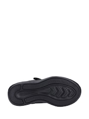 Hush Puppies Senior Marling Bungee Lace Black Shoes - Image 3 of 4