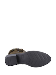 Hush Puppies Green Jenna Ankle Boots - Image 3 of 4