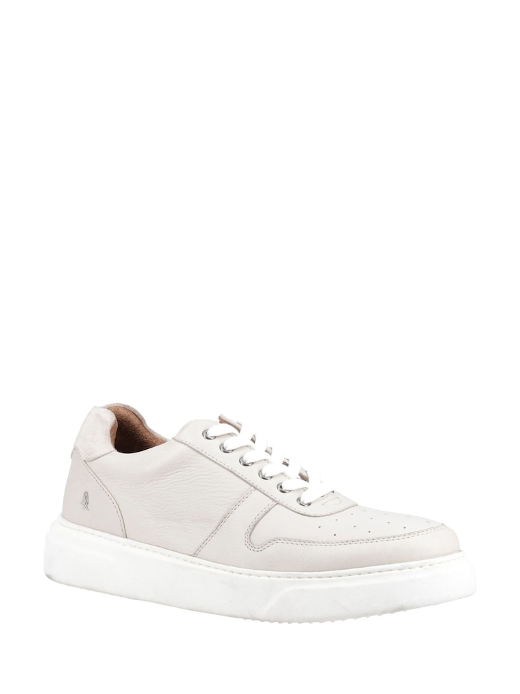 Weiß - Hush Puppies Wyatt Weiße Sportschuhe - Bild 2 von 4