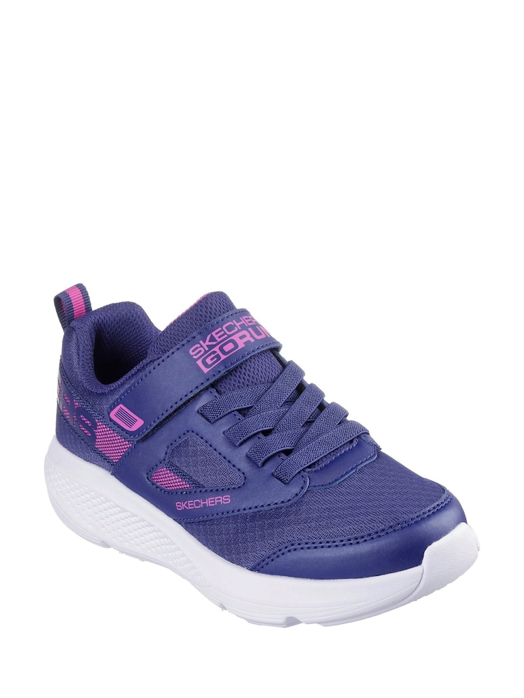 Синий с хромированной отделкой - Skechers GO RUN Elevate Потрясающие скоростные кроссовки - Изображение 2 из 3