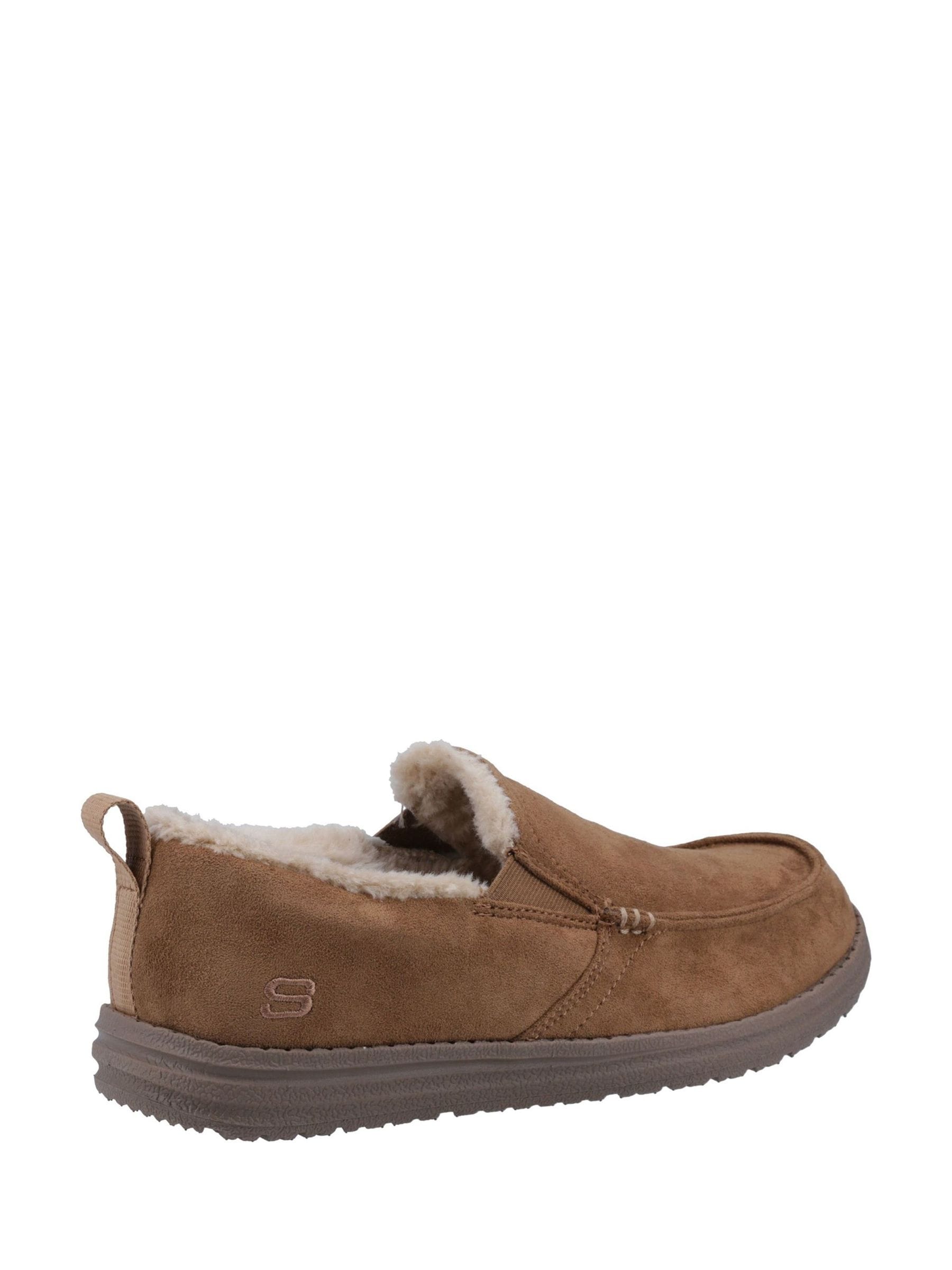 Buy Skechers Natural Relaxed Fit Melson Willmore Slippers from Next Luxembourg