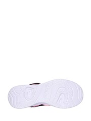 Skechers Black Heart Lights Retro Hearts Trainers - Image 3 of 3