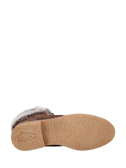 Hush Puppies Florence Mid Brown Boots - Image 3 of 4