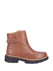 Braun - Hush Puppies Jodie Ankle Black Boots - Bild 1 von 4