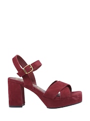 Hush Puppies Ophelia Red Sandals - Image 1 of 4