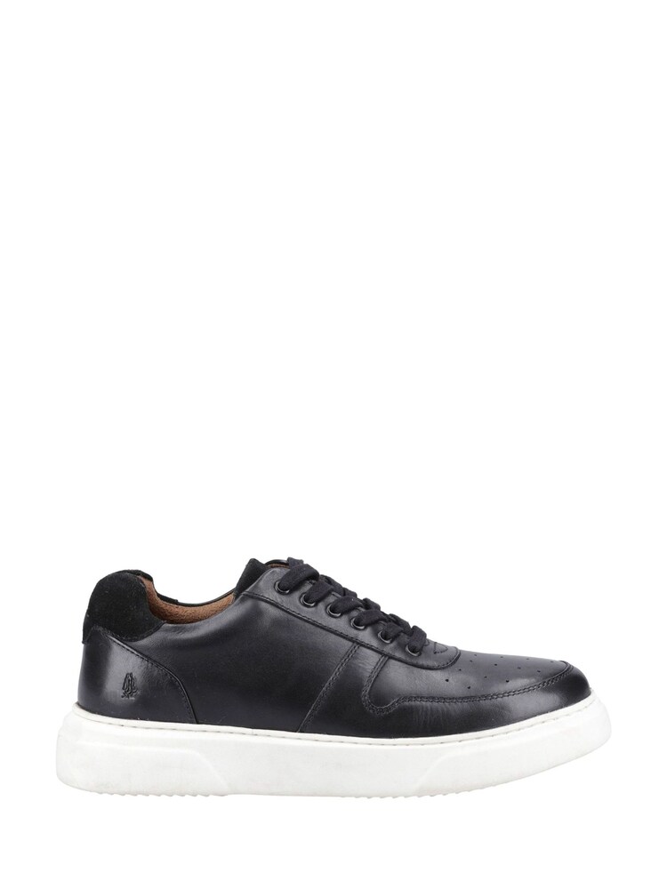 Schwarz - Hush Puppies Wyatt Weiße Sportschuhe - Bild 1 von 4