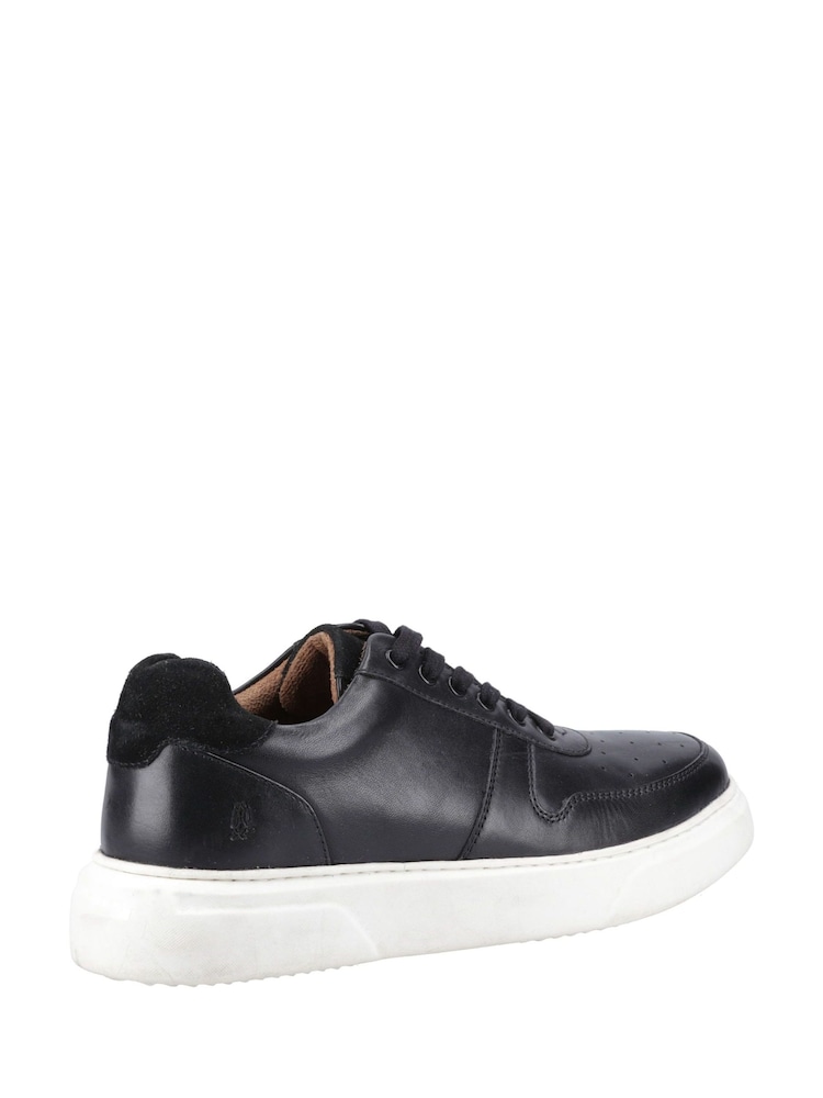 Schwarz - Hush Puppies Wyatt Weiße Sportschuhe - Bild 4 von 4