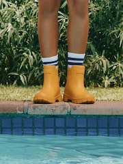 Joules Raindance Yellow Lightweight Ankle Wellies - Image 1 of 8
