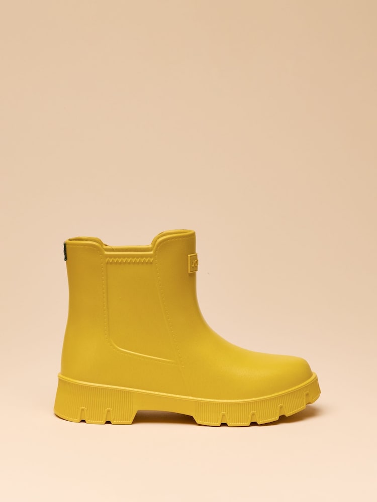 Joules Raindance Yellow Lightweight Ankle Wellies - Image 2 of 8