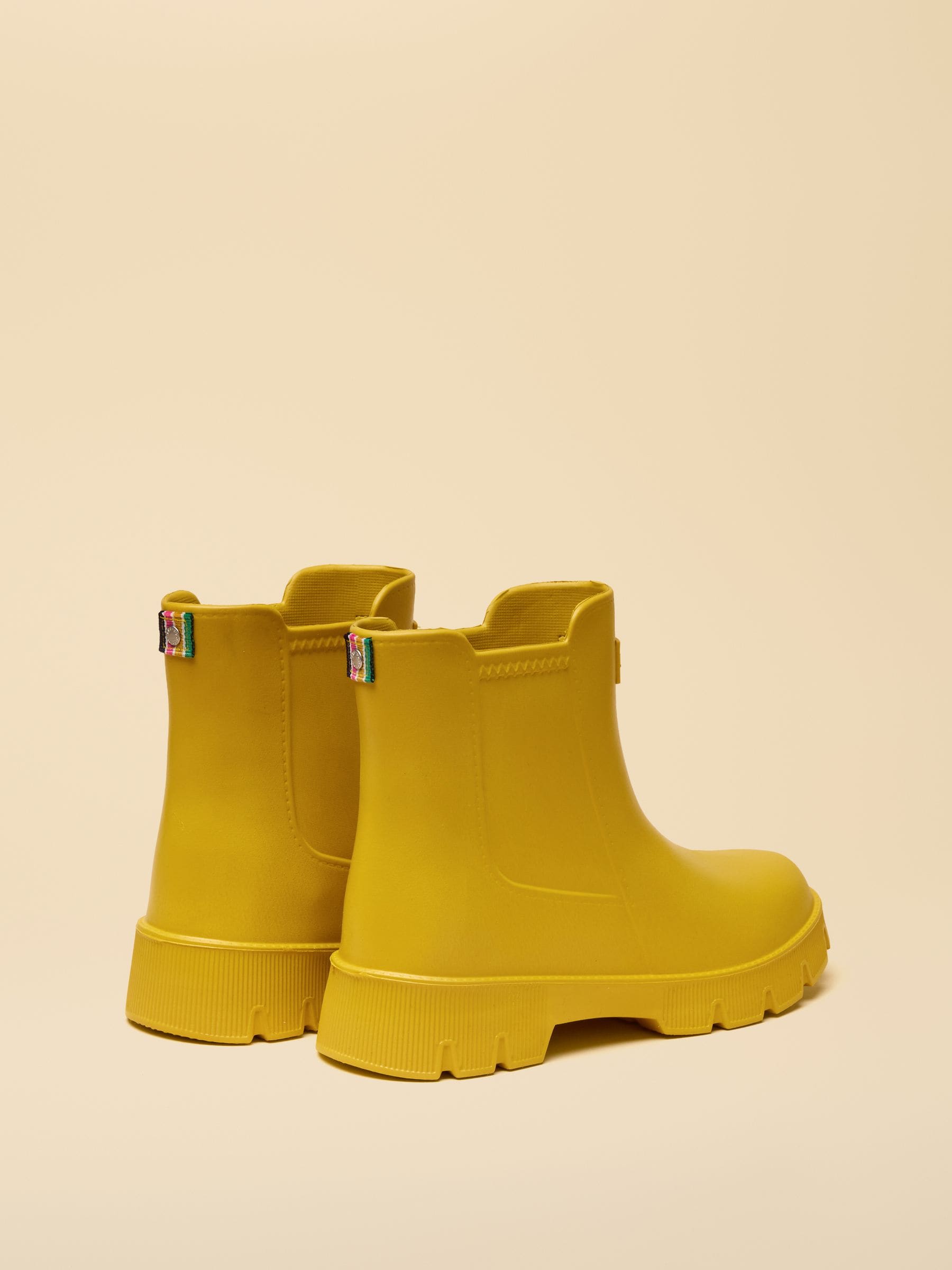 Buy Joules Raindance Yellow EVA Lightweight Ankle Wellies from the