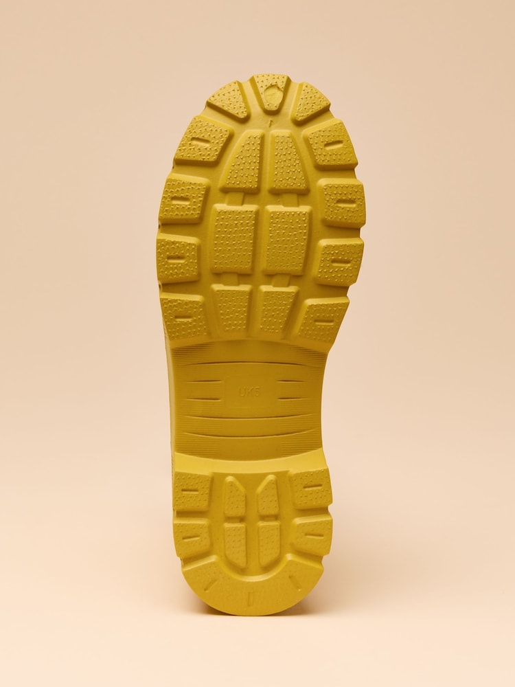 Joules Raindance Yellow Lightweight Ankle Wellies - Image 6 of 8
