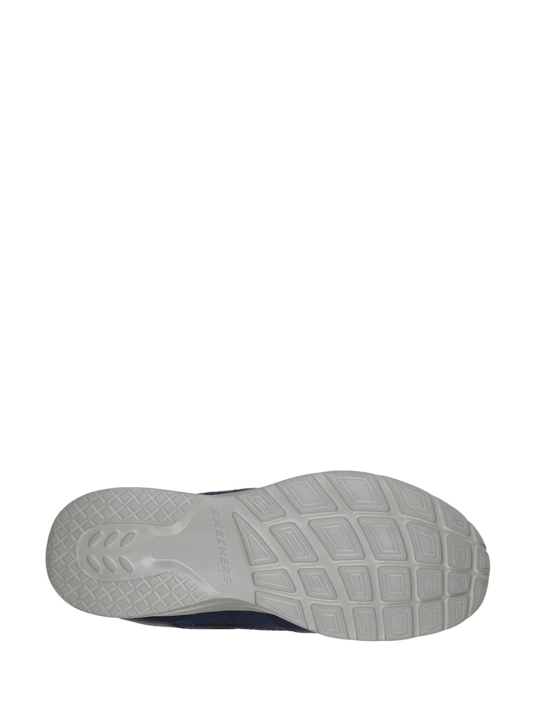 Skechers Blue Dynamight 2.0 Lace Up Memory Foam Trainers - Image 3 of 3