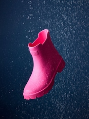 Joules Raindance Pink Lightweight Ankle Wellies - Image 4 of 11