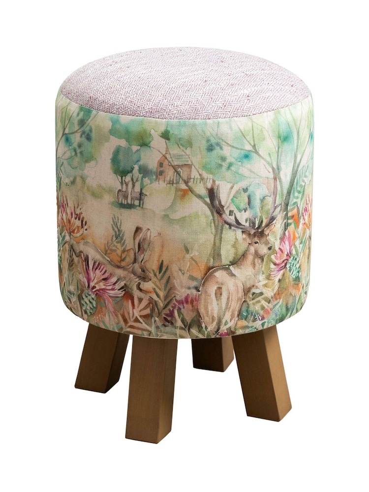 Voyage Maison Allermuir Monty Round Footstool - Image 2 of 2