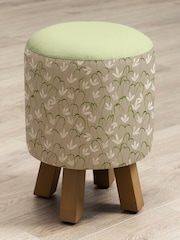 Voyage Maison Fresia Stone Monty Round Footstool - Image 2 of 2