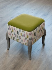 Voyage Maison Arwen Meadow Ralf Square Footstool - Image 1 of 1