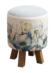 Voyage Maison Papavera Veronica Monty Round Footstool - Image 3 of 3
