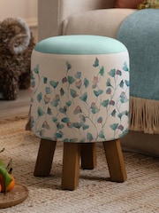 Voyage Maison Cala Marine Monty Round Footstool - Image 1 of 2
