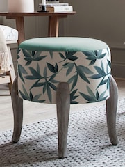 Voyage Maison Silverwood River Finn Round Footstool - Image 1 of 2